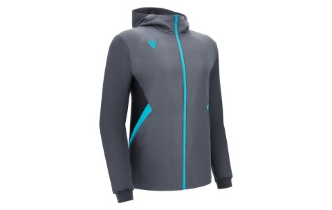 VKE - TIAMAT FULL ZIP MICRO HOODY TOP ANT/NSKY