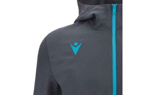 VKE - TIAMAT FULL ZIP MICRO HOODY TOP ANT/NSKY