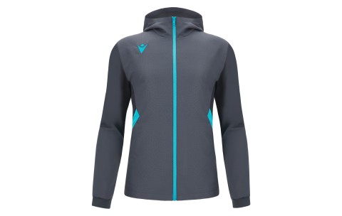 VKE - TIAMAT FULL ZIP MICRO HOODY TOP ANT/NSKY