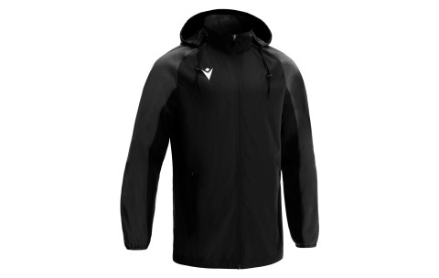 VKE - ELBRUS FULL LENGTH ZIP RAINJACKET BLK/DGRY