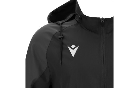 VKE - ELBRUS FULL LENGTH ZIP RAINJACKET BLK/DGRY